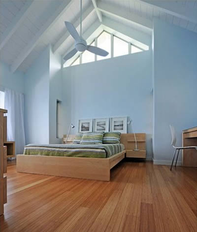 Ý tưởng sơn nội thất phòng ngủ màu xanh da trời