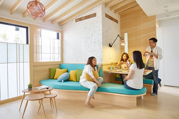 Ý tưởng trang trí nội thất căn hộ theo phong cách Nhật Bản đầy sáng tạo-5