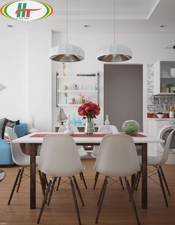 Những mẫu phòng ăn đẹp thiết kế nội thất theo phong cách hiện đại-6