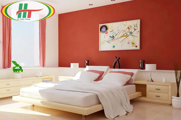 Màu sơn nội thất phòng ngủ đẹp cho người mệnh Thổ-1