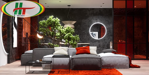 Chiêm ngưỡng căn nhà với nội thất đỏ và xám thiết kế theo phong cách Nhật Bản-7