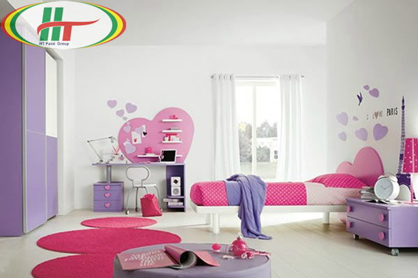 Phòng trẻ đẹp với ý tưởng kết hợp màu trắng với các đồ màu sắc rực rỡ khác-7