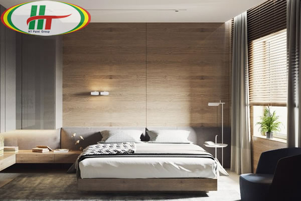 Mẫu phòng ngủ thiết kế ấn tượng nổi bật với tường bằng gỗ-8
