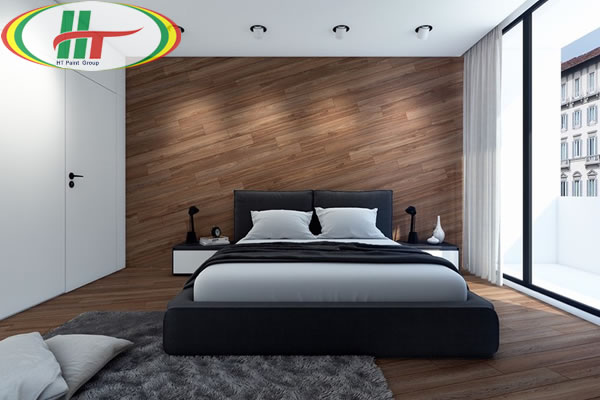 Mẫu phòng ngủ thiết kế ấn tượng nổi bật với tường bằng gỗ-9