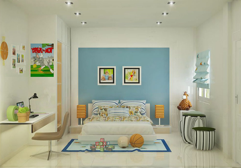 Màu sơn nội thất phòng bé: Hãy đón xem những mẫu sơn nội thất phòng bé đầy màu sắc tươi vui, mang đến không gian vui tươi và ấm áp cho con yêu của bạn.