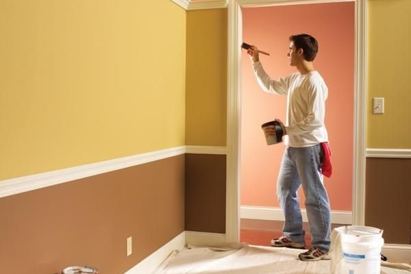 Quy trình sơn nhà mới bằng sơn chất lượng